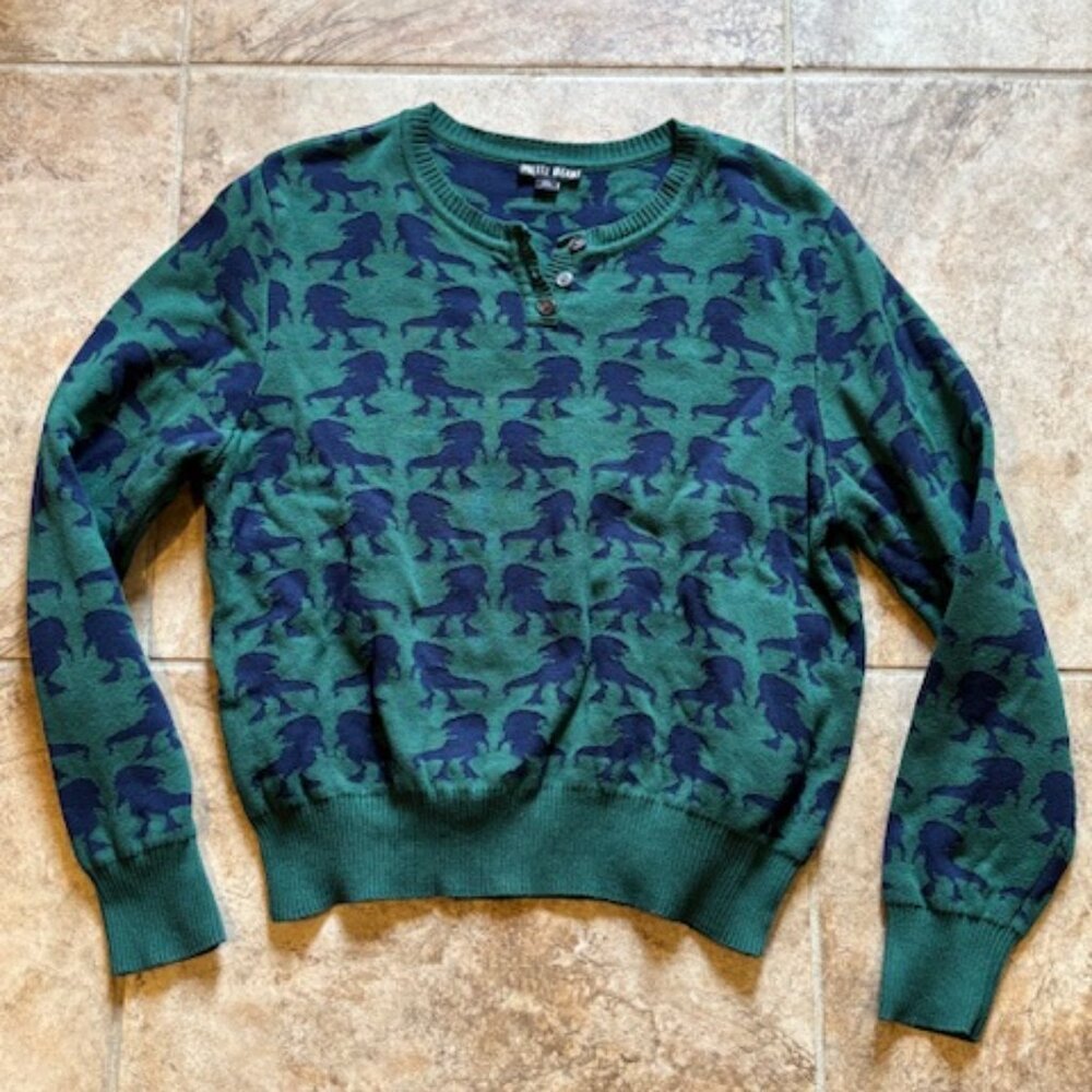 Pretty Vacant Dinosaur Sweater